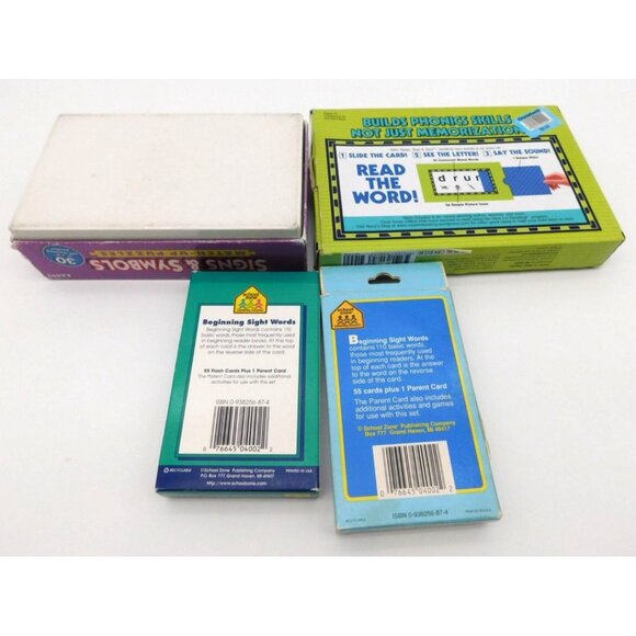 Homeschool Word Reading Symbols Flashcards Language Lakeshore Educational Lot - Picture 5 of 5